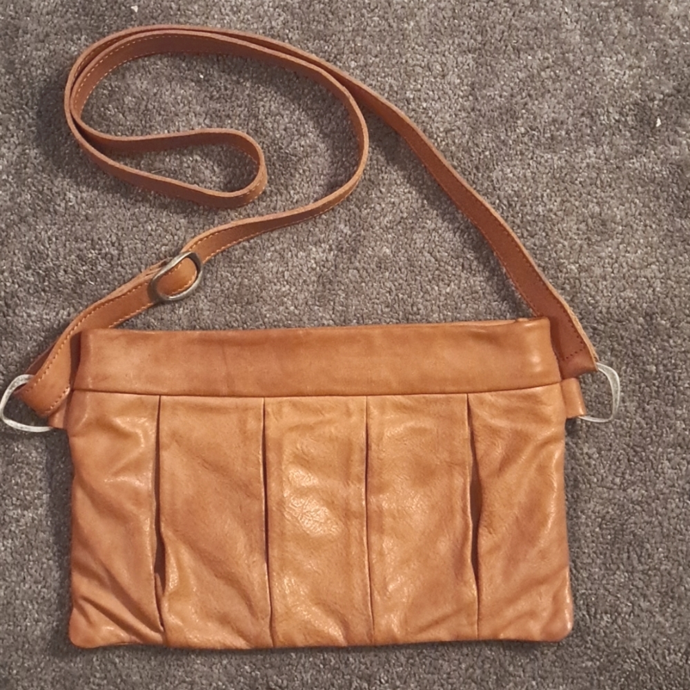 Authentic Rita Merlini leather shoulder bag